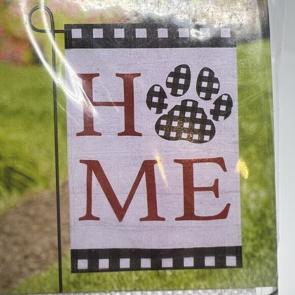 GARDEN FLAG DOG GARDEN FLAG CAT GARDEN FLAG NEW HOME FLAG - Picture 1 of 3
